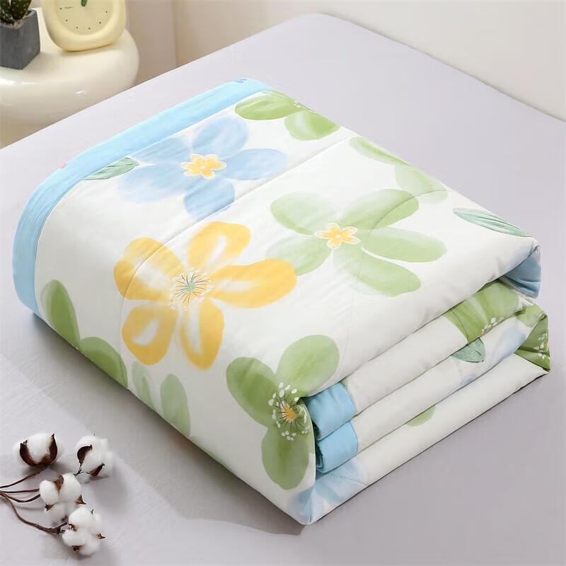 Manyaju Baumwollgaze Bedruckte Sommerdecke