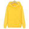 Spring & Autumn Solid Color Hooded Sports Sweatshirts for Couples