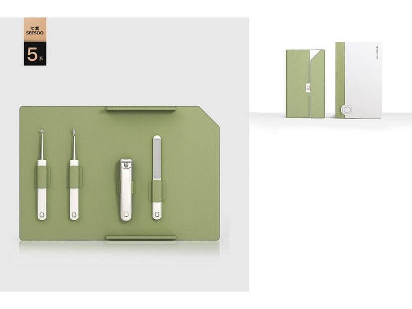 SEESOO Premium 4-Piece Nail Care Set
