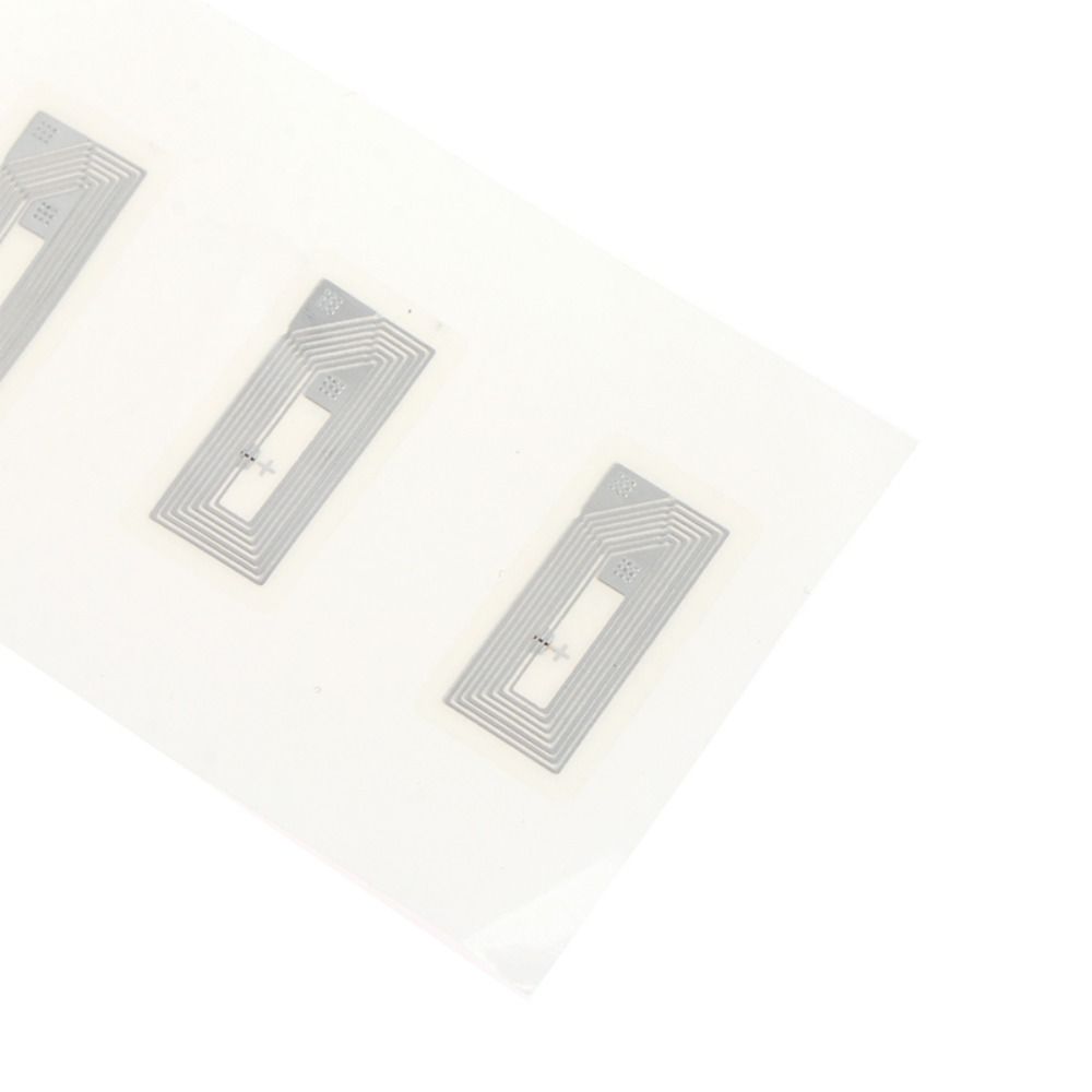 50Pcs 1K S50 NFC Chip NTAG213 Sticker Block 0 Rewritable RFID Tag  for Cellphone NFC Application