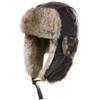 [SIGGI] Winter Aviator Hat with Ear Flaps – Waterproof Pilot Flight Cap for Men & Women, Warm Russian Trapper Hat for Ski, (Coffee, L)