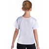 Unisex Kids Metallic Shiny Jazz Dance Top Sparkly T-shirt Performance Wear Boys Girls Dance Class Outfit