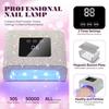 DianaBeauty UV LED Nail Lamp Professional 15W Nail Dryer with LCD Touch Screen and 3 Timing Settings 15 LEDS Manicure Lamp Tools