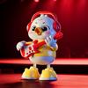 Electric Dancing Rock Duck Toy with Light Music Cartoon Guitar Duck Walking Swing Toy Toddlers Boys Girls Interactive Animal Musical Toy