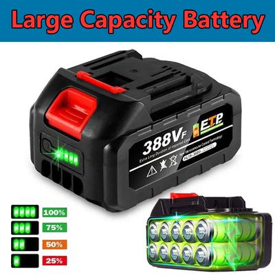 Power Tool Large Capacity Battery Pack 388vf with Display