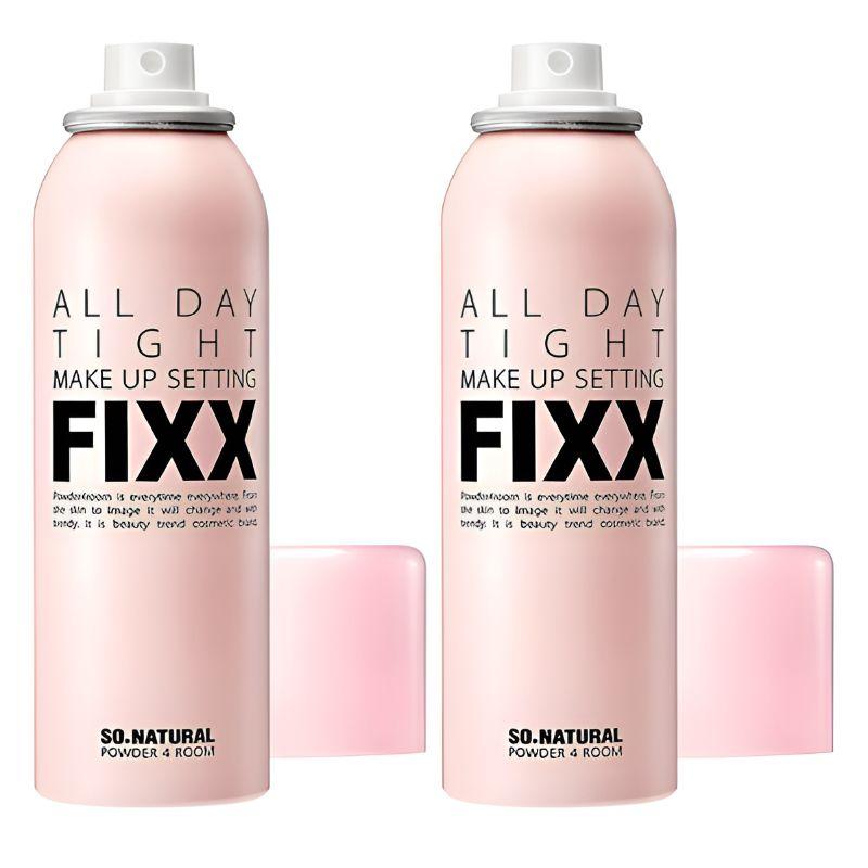 

So Natural Пудра для лица для стойкой фиксации макияжа на весь день 75 мл * 2