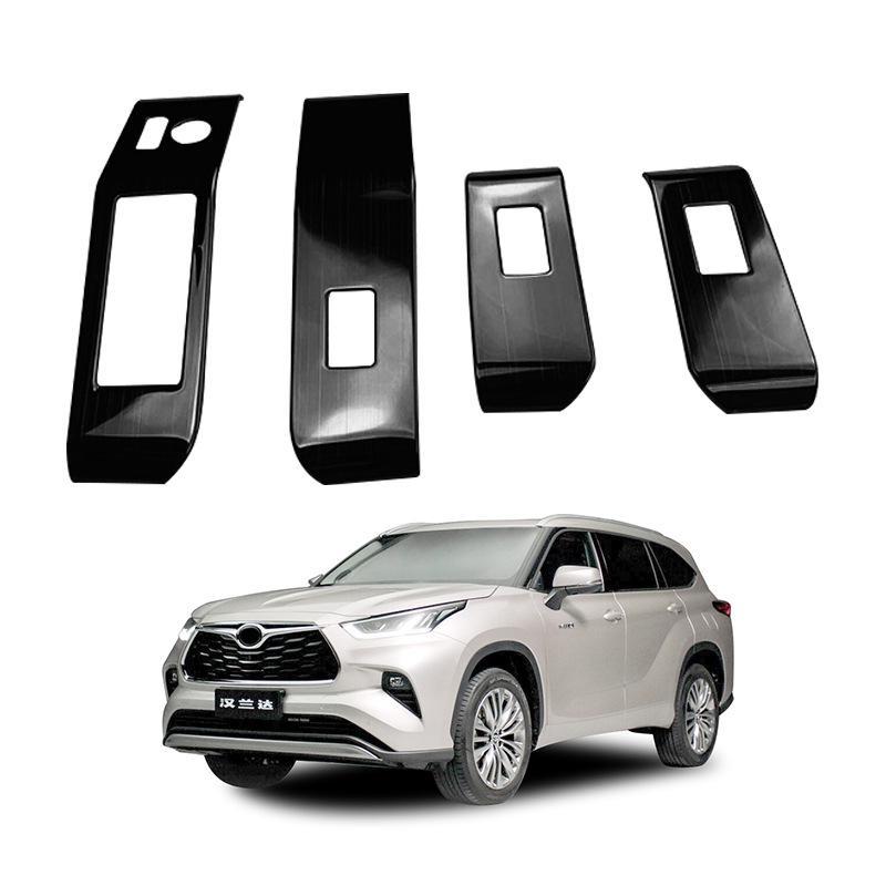 Compatible with 2021 Toyota Highlander Interior Door Handle Bowl and Glass Switch.