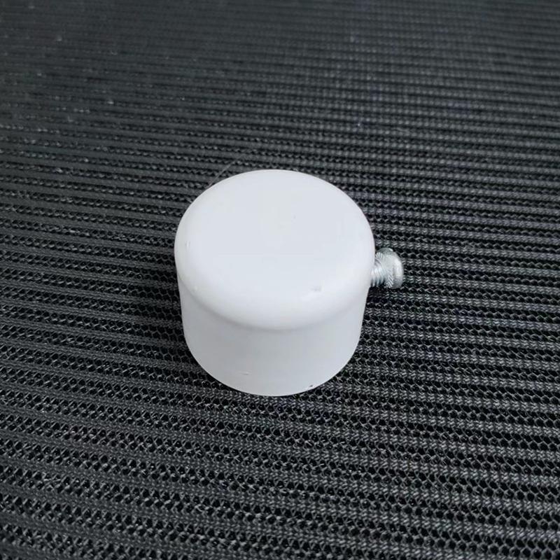 2 stk Utfylte Jern Gardinstang Endestykker Hetter Gardintilbehør Erstatning Romersk Gardinstang Hode Hjemmedekorasjon