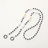 Bag Chain Crossbody Phone Strap Flower Beads Phone Neck Straps Mobile Phone Lanyard  Lanyard Patch