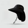 Mens Foldable Sun Hat With Large Brim For Fishing Hiking And Outdoor Activities