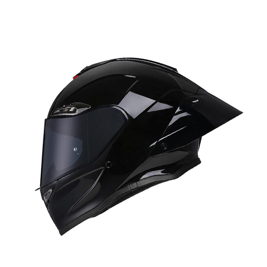 NBTK R50 DOT Full Face Helmet with Large Spoiler for Sportbikes & Cruisers - Spring/Autumn Use