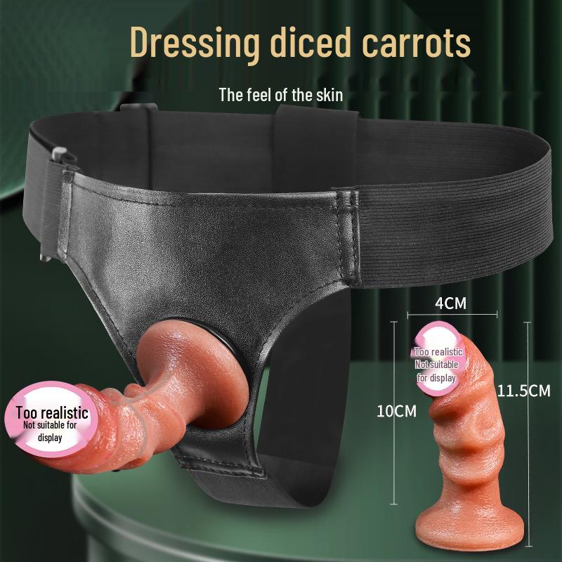 Long-Love SM Strap-On Wearable Dildo for Lesbian and Solo Play - Erotic Adult Toy