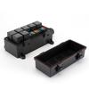 12V 9-Way Fuse Relay Box with 4-Pin 40A Relays and Fuses For Car Truck