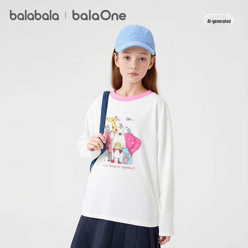 Balabala Girls Long-Sleeve T-Shirt 160