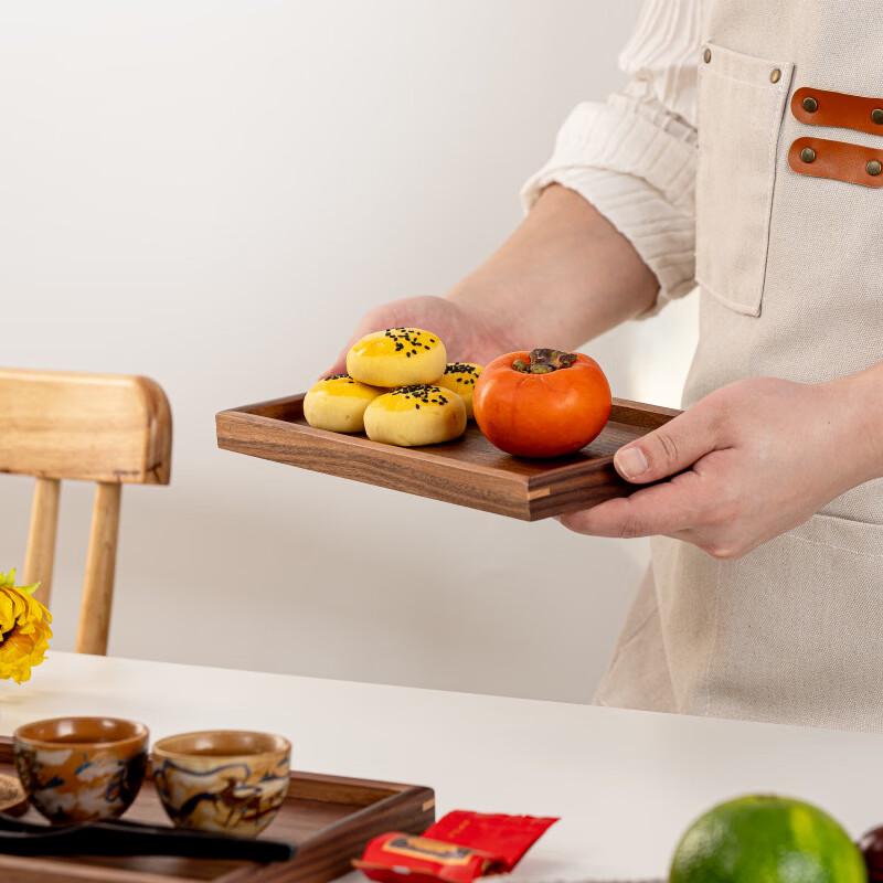 OLOEY Black Walnut Serving Trays