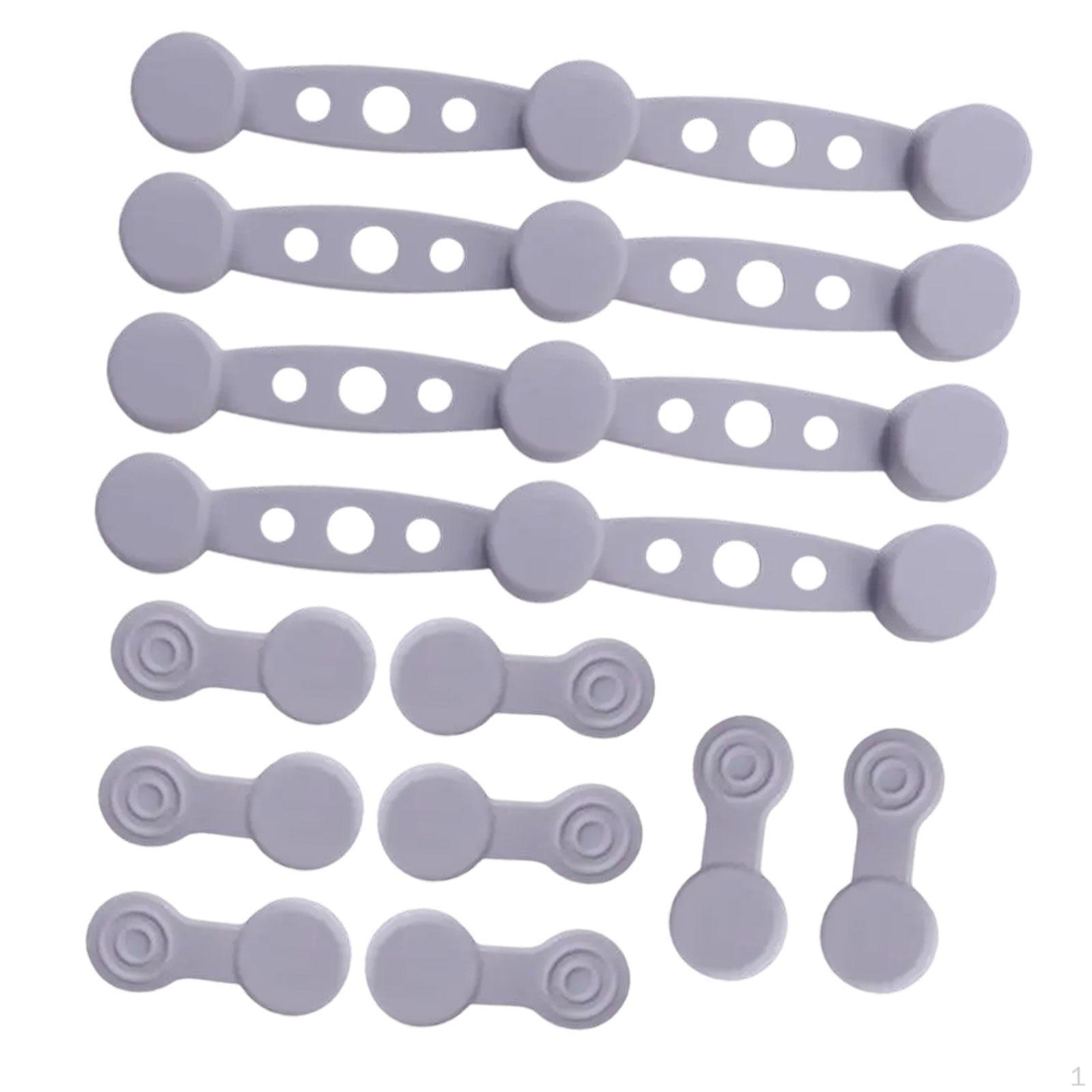 

4-х элементные пряжки для жарки, избегайте попадания пищи, устойчивость к зажимам для фиксации воздуха, аксессуары серый