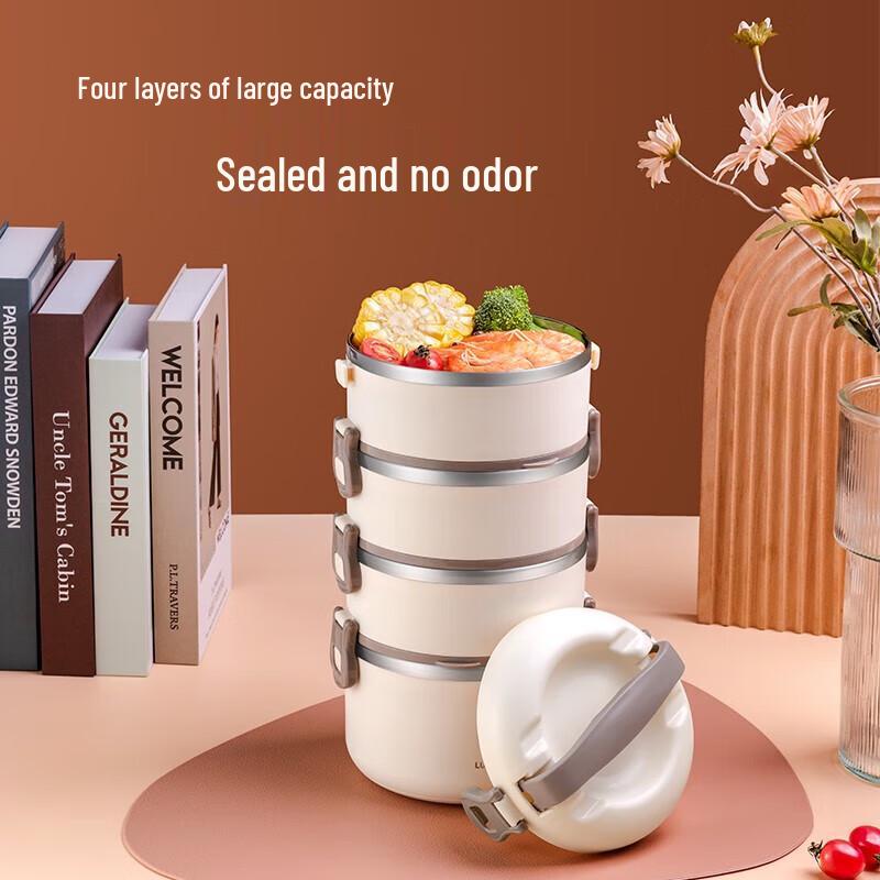 NIVORCE Stainless Steel Insulated Food Containers