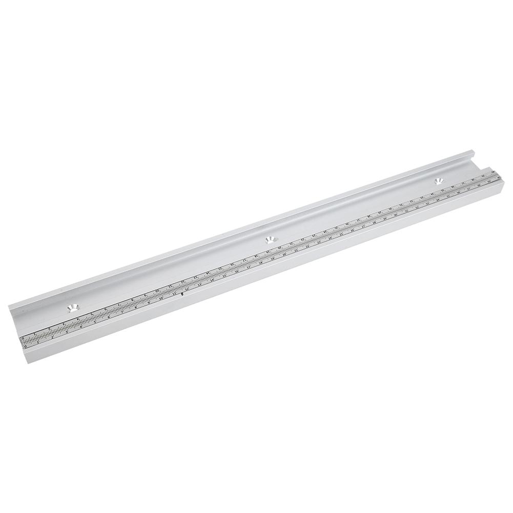 1Pcs Aluminum Alloy T Tracks With Scale Miter Woodworking Slider Woodworking Tools 400mm