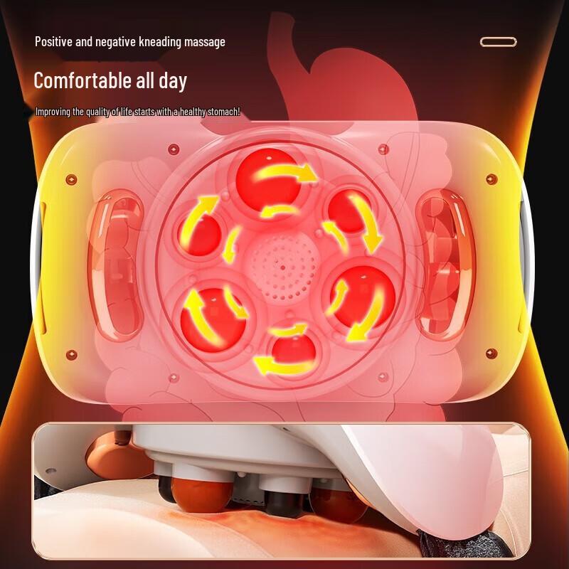 Aux Abdominal Massager with Bianstone Therapy CN plug (adapter included)