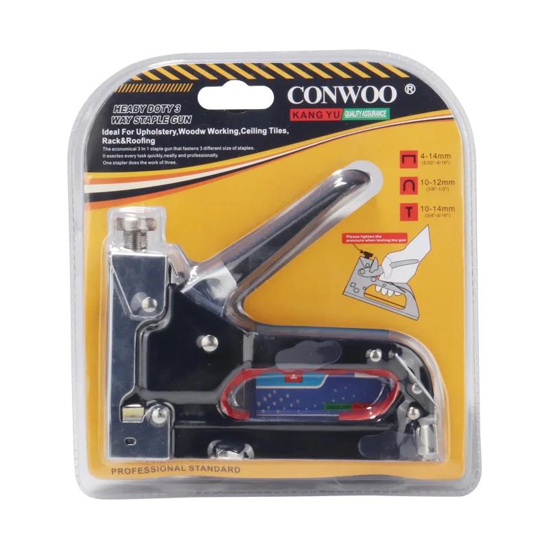 U-shaped Nail Gun Code Nail Gun Oil Painting Photo Frame Woodworking Decoration Gas Nail Gun