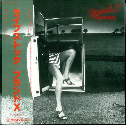 

LP Record BRAND X - Livestock RJ7361 CHARISMA 1977 Japan Rock Used