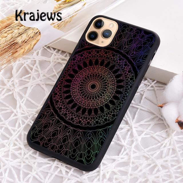 Floral Paisley Flower Mandala For iPhone 17 Air 16 Phone Case Cover 15 14 plus 12 13 pro max coque