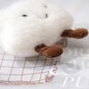 Cute Plush Cloud Keyring Kawaii Pendant Car Key Chain Pendant Plush Doll