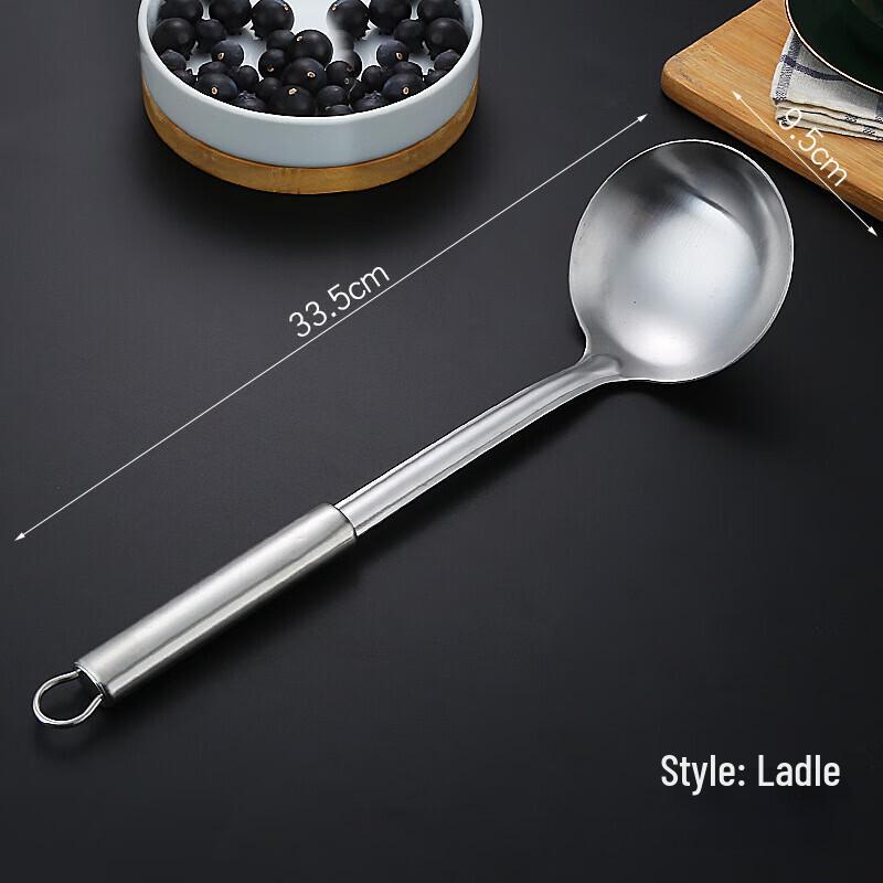 ZISIZ Stainless Steel Wok Spatula Set