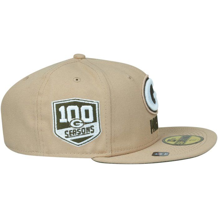 New Era 59Fifty Fitted Cap ANNIVERSARY NFL Teams beige rifle