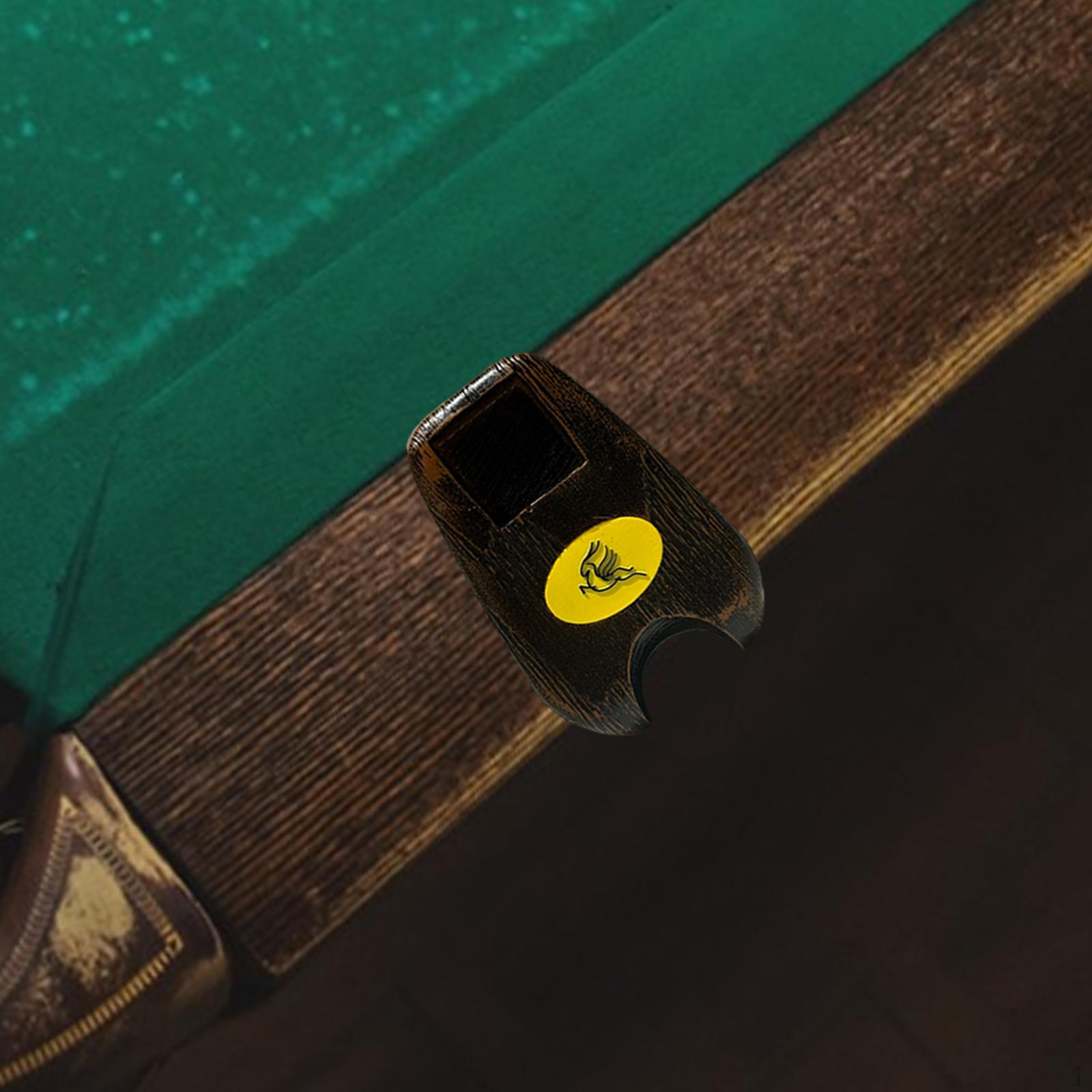 

Держатель для бильярдного кия для бильярдного стола, органайзер для клюшек, бильярдная 1 Cue 8.5cmx5.5cm