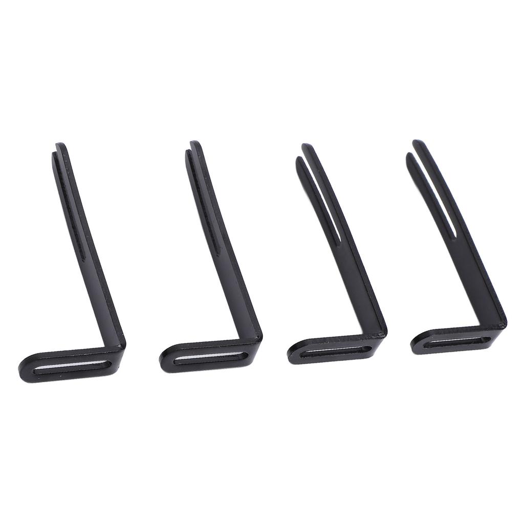 4Pcs RC Car Shell Body Mount L Bracket Iron Adjustable Front Rear Anti Collision RC Shell Body