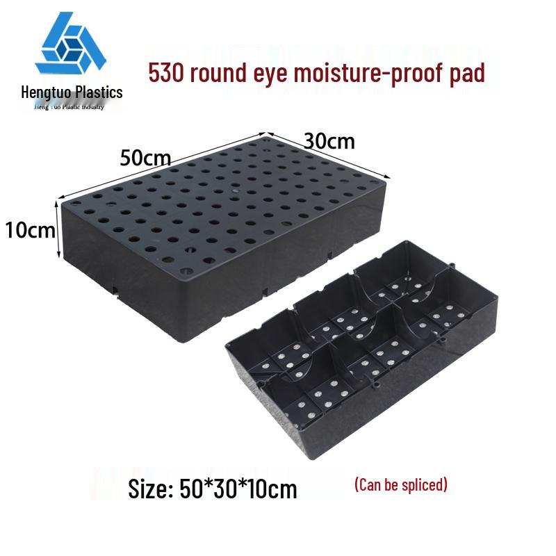 Moisture-Proof Interlocking Plastic Pallet Tray for Warehouse Storage