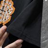GZ-8935 CHROME HEARTS 2025 Sommer Neue Hohe Qualität Baumwolle Rundhals Lose Große Größe männer und frauen T-shirt Paar t-shirt