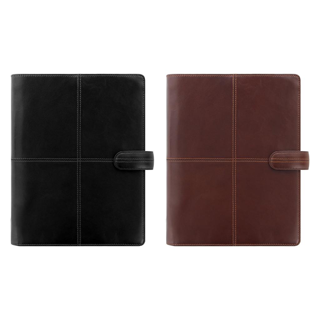 Filofax Classic Stitch System Organizer, A5, Brown, 028509