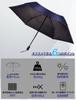 TAIKUU Folding Automatic Suitable for Sun and Strong Wind Manual Super Includes Umbrella Case Suitable for Sun and Men's Umbrella, Lightweight, Large,