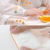 Atti Rabbit Self Feeding Waterproof Baby Bib Long Sleeve Zipper Type All In One High Chair Cover