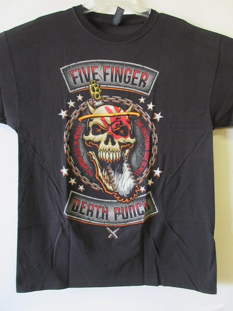 FIVE FINGER DEATH PUNCH OFFICIAL MERCH BAND CONCERT MUSIC  LARGE Unisex T-Shirt L