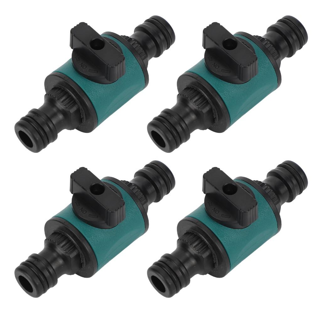 4PCS Dual Head Garden Hose Connector Plastic Plastic Hose Quick Connector  Greenhouse Gardening