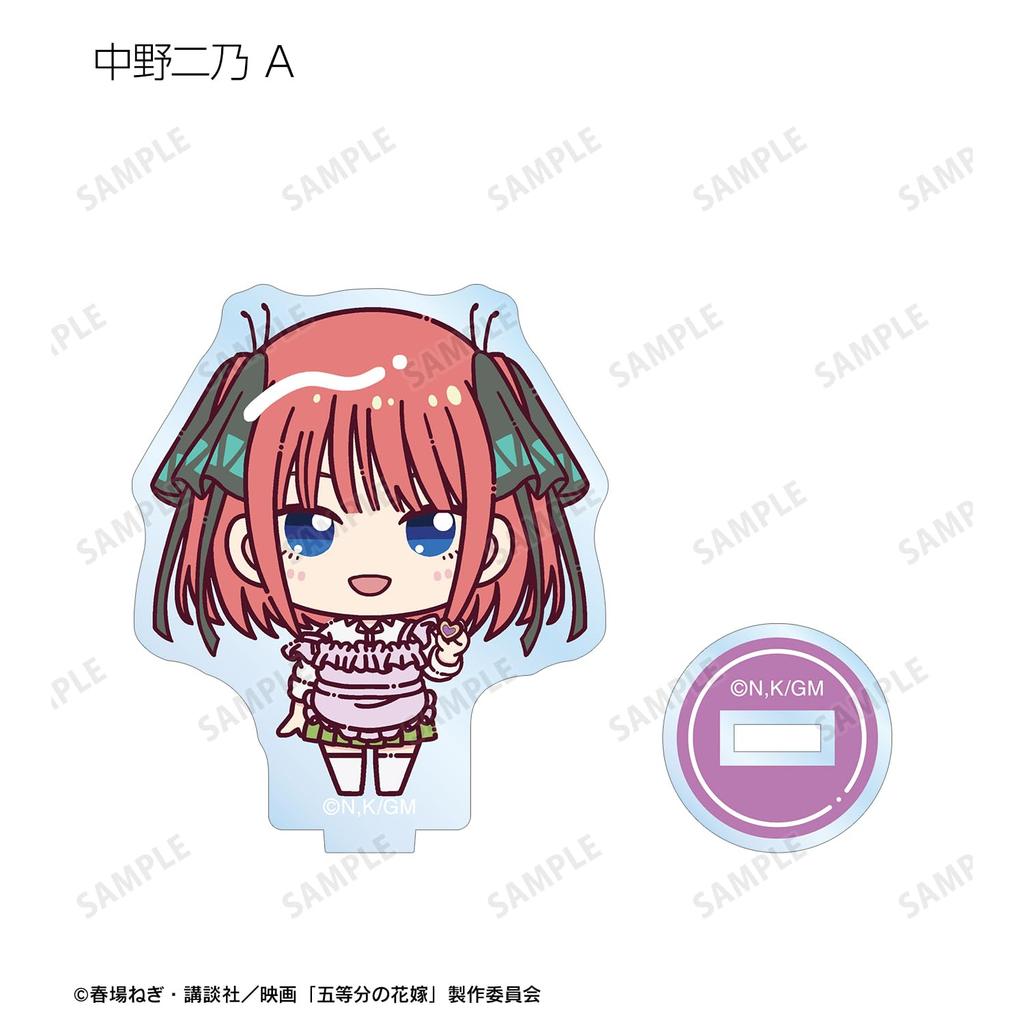 Armabianca Quintessential Movie Trading Acrylic Uniform Apron 72 X 65 X Box of 10 "The Quintuplets" Stands, Ver., Approx. 3mm,