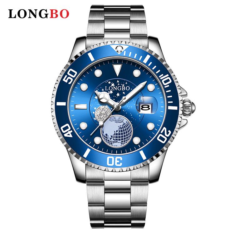 Longbo Men s Luxury Waterproof Sports Wristwatch 83491