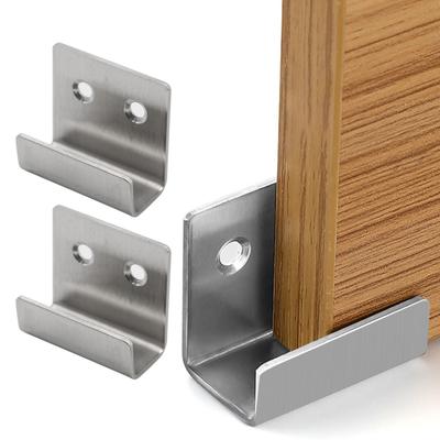 1PC Cataramă Colț Display Cataramă Clip de fixare pe perete Cod de agățat Suport gresie Oțel inoxidabil