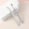3Pcs/Set Stainless Steel Tick Removal Tool Tick Fork Double Headed Clamp Professional Tick Tweezers Portable Bend Clamp