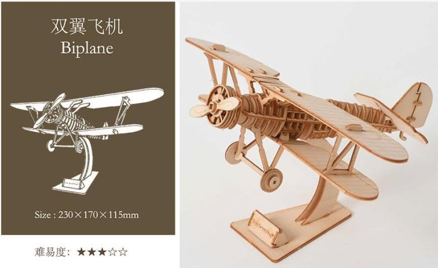 TOKIX 3D Craft Kit, 3D Craft Kit, Airplane