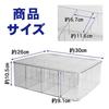 Large Capacity Trading Card Storage Case for Collections, Clear Color, Dustproof, with Lid and Dividers, Compatible with PSA Loaders