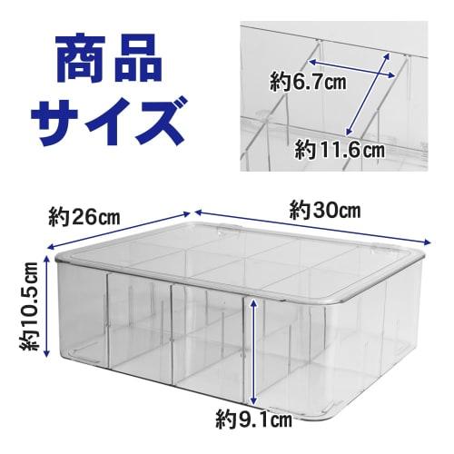 Large Capacity Trading Card Storage Case for Collections, Clear Color, Dustproof, with Lid and Dividers, Compatible with PSA Loaders