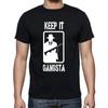 Keep It Gangsta Man Gun Suit Tie Tux T Shirt Tee