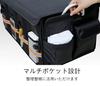Gorocking Car Trunk Storage Foldable with Dividers Box, (M, Black)