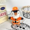 Delightful Plush Penguin Keychain Cute Animal Doll For Firefighter And Lovers Police