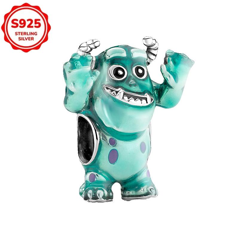 Squirrel Chip Dale Copper Witch Villians Princess Charm Bead For Women Original Bracelet Diy Jewelry Pendant Gift