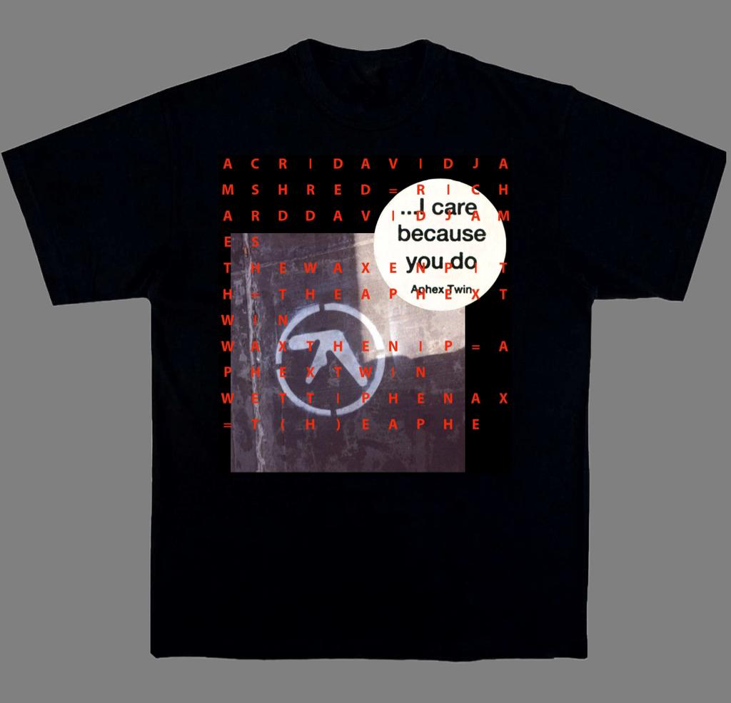 Aphex Twin Windowlicker Muzyka New Wave Sztuka Styl Retro Letnia Codzienna Koszulka Unisex i Damska Luksusowa Marka